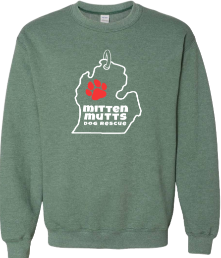 Mitten Mutts Dog Rescue Logo Tshirt, sweatshirt or hoodie