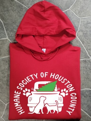 Humane Society of Houson County Holiday Design Unisex Tshirt, sweatshirt or hoodie