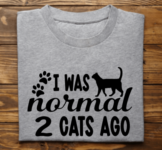 &quot;I was normal (2) (3) (ect) Ago&quot;
Tank Top/Tshirt/Sweatshirt/Hoodie