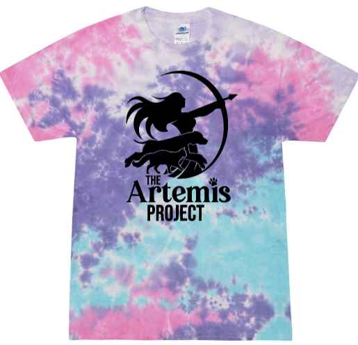 The Artemis Project Logo Tie Dye Unisex Tshirt