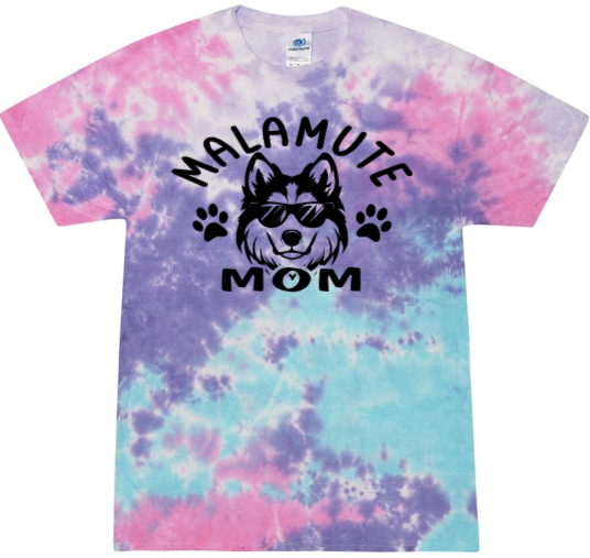 Malamute Mom Unisex Tie Dye