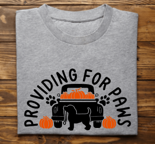 &quot;Providing for Paws Fall&quot; Tshirt/Sweatshirt/Hoodie