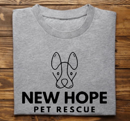 New Hope Pet Rescue Logo Tshirt, sweatshirt, hoodie