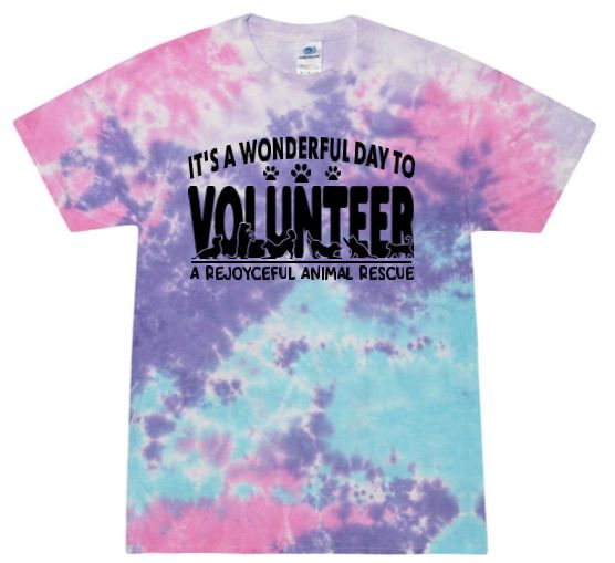 Wonderful day to Volunteer ARAR Tie Dye Tshirt