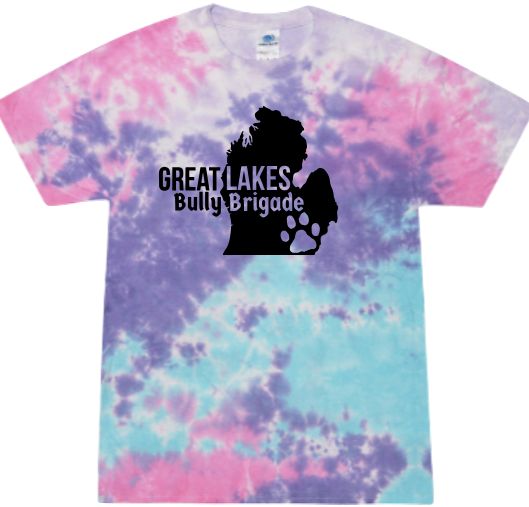 Great Lakes Bully Brigade Unisex Tie Dye Tshirt