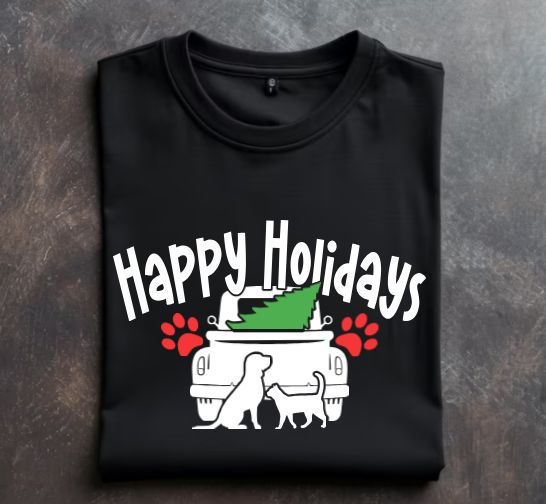 Happy Holidays Unisex Tshirt, sweatshirt or hoodie