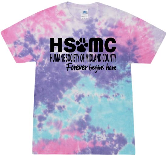 HSoMC logo tie dye unisex tshirt