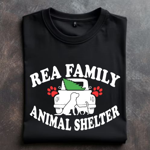 Rea Family Animal Shelter Holiday Design Tshirt, sweatshirt or hoodie