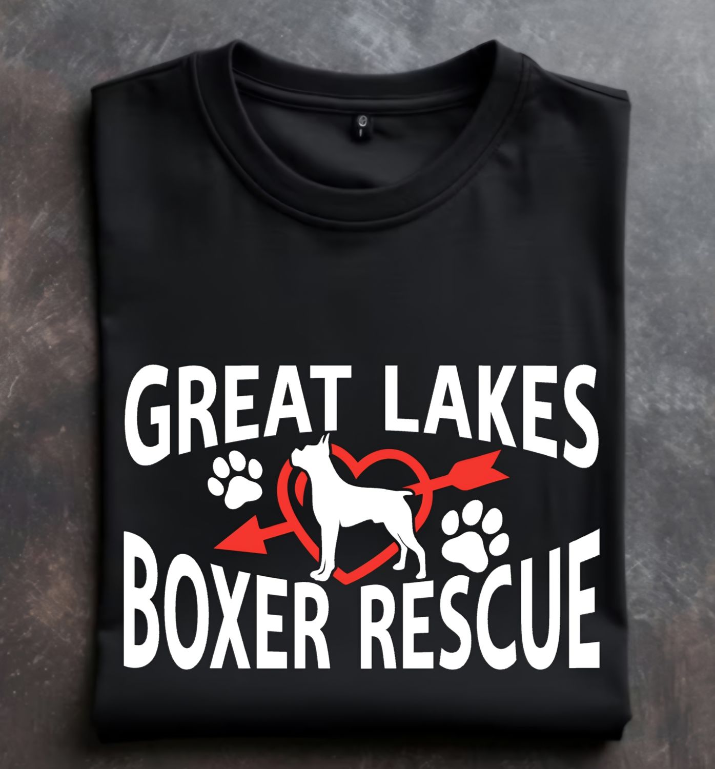Great Lakes Boxer Rescue Valentines Edition Unisex Tshirt, hoodie or sweatshirt