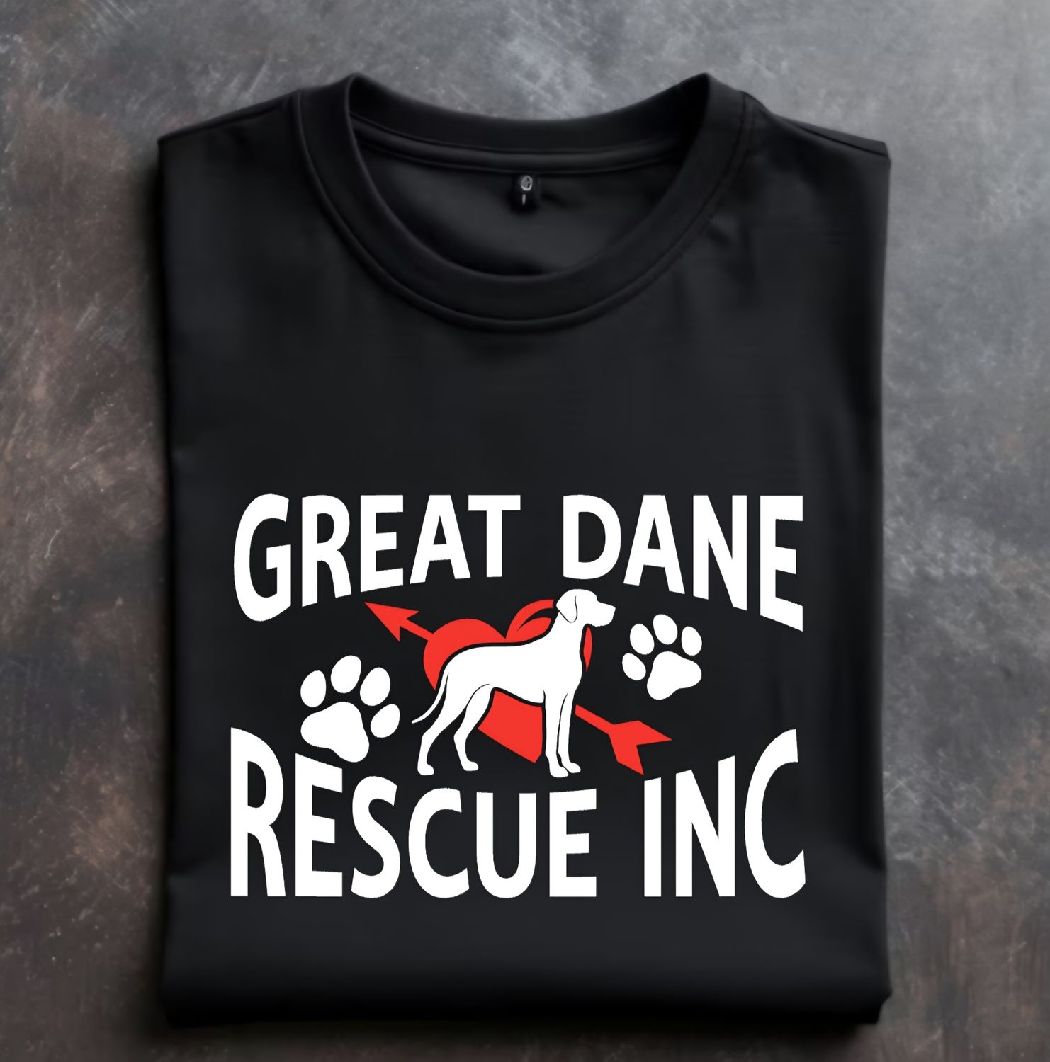 Great Dane Rescue Inc Valentines Edition Unisex Tshirt, hoodie or sweatshirt