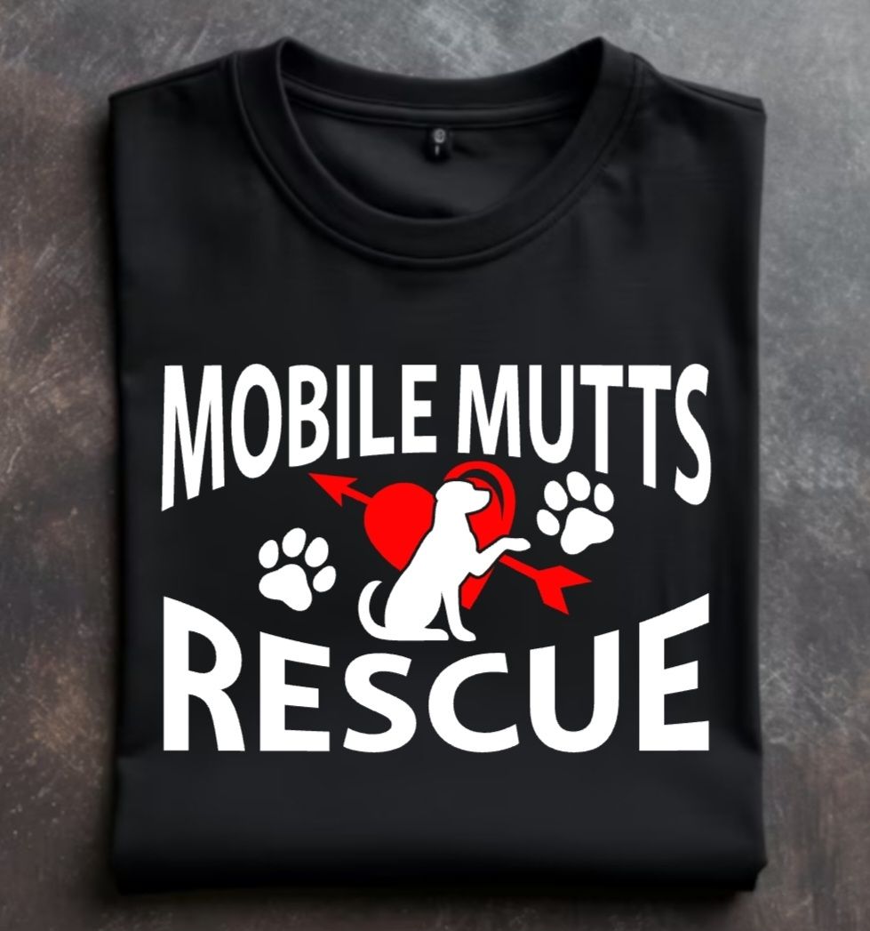 Mobile Mutts Rescue Valentine Edition Tshirt, sweatshirt or hoodie