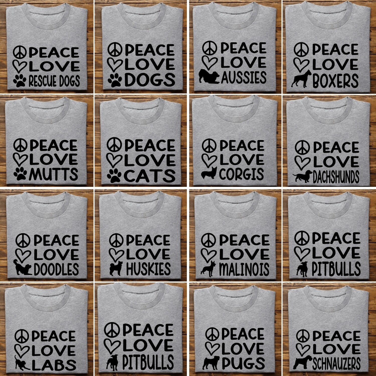Peace Love (Dog Breed) 25+ breeds to choose from