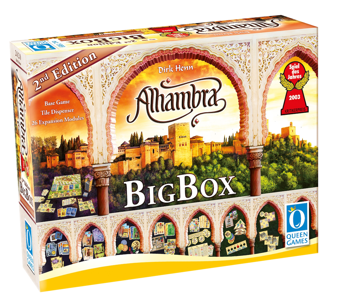 Alhambra 2nd Edition Big Box + Game Trayz