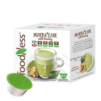 caja de 10 unidades Matcha Latte - FoodNess