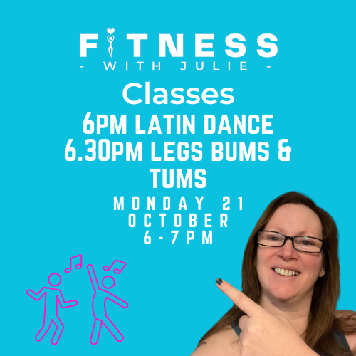 Classes: Monday 21 October 2024