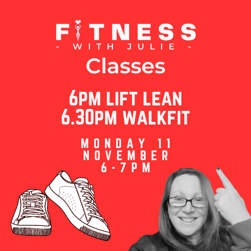 Classes: Monday 11 November 2024