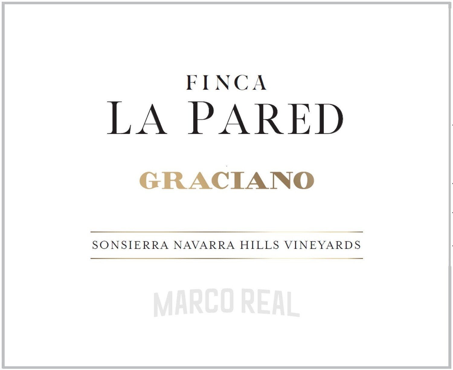 Finca La Pared Graciano