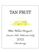 Tan Fruit White Walnut Vineyard Chardonnay