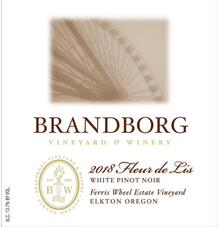 Brandborg Fleur de Lis White Pinot Noir