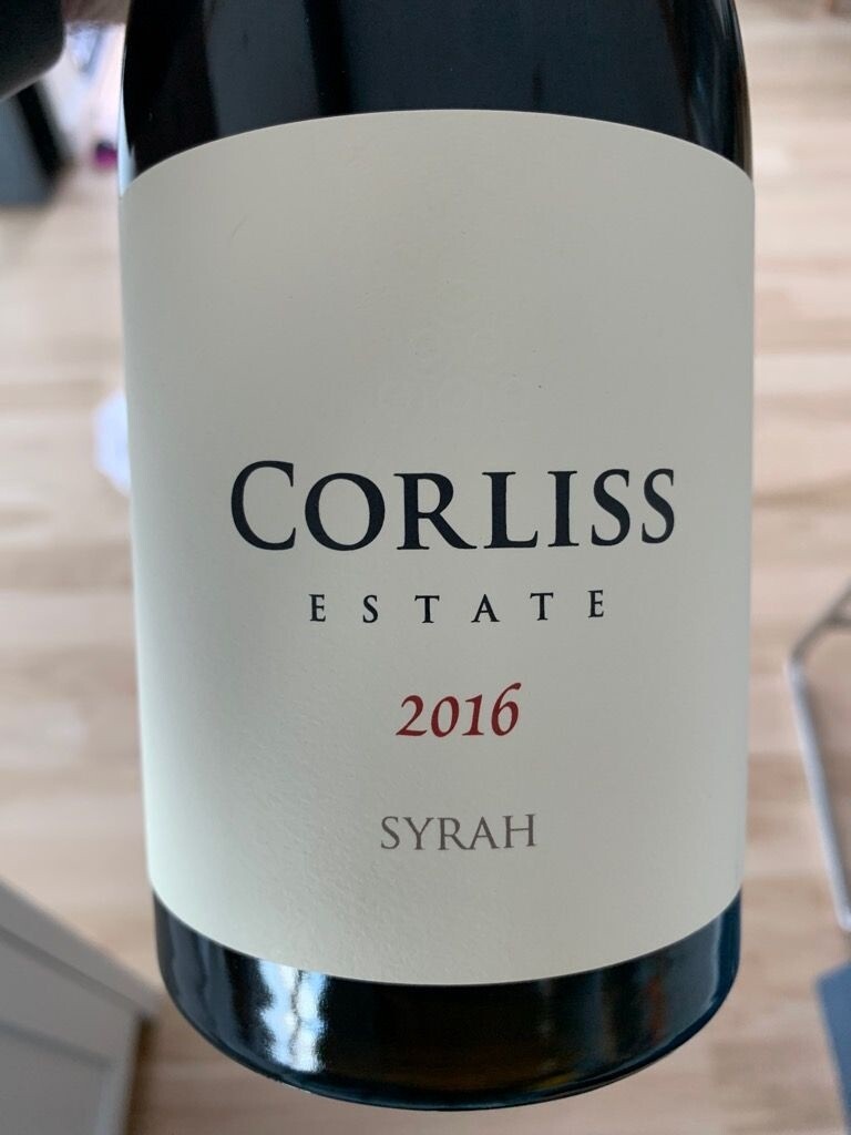 Corliss Estate Syrah