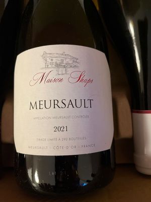 Maison Shaps Meursault 2019