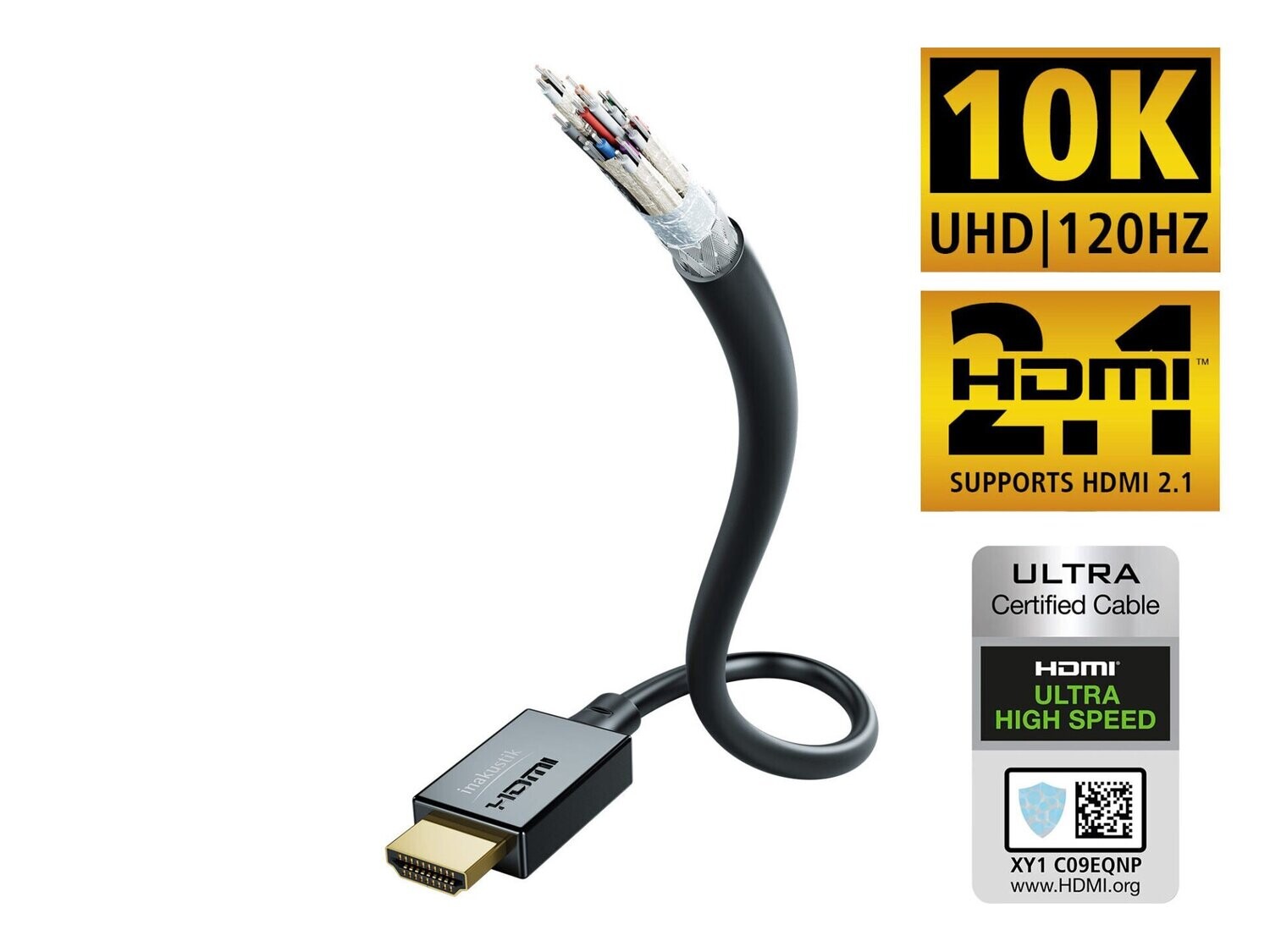 In-akustik Ultra High Speed HDMI Kabel | HDMI 2.1