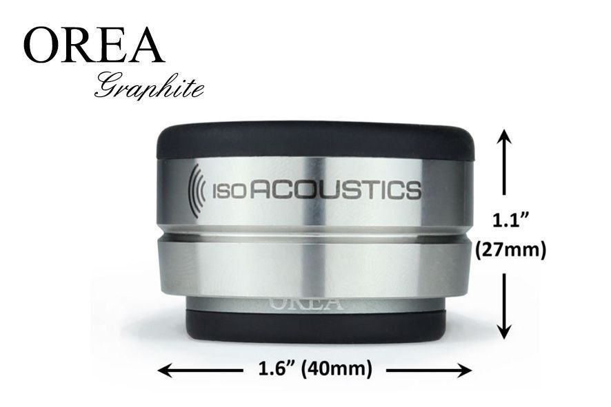 IsoAcoustics Orea Graphite Isolator-Füße