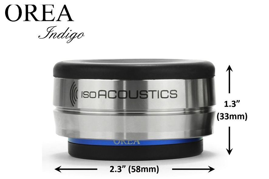 IsoAcoustics Orea Indigo Isolator-Füße