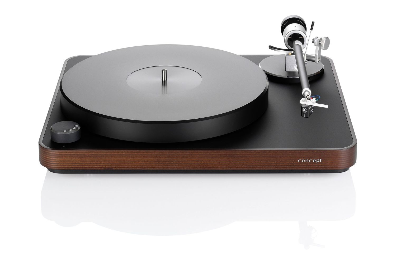Clearaudio concept Last Edition black/dark wood Laufwerk + concept Tonarm + concept MM Tonabnehmer