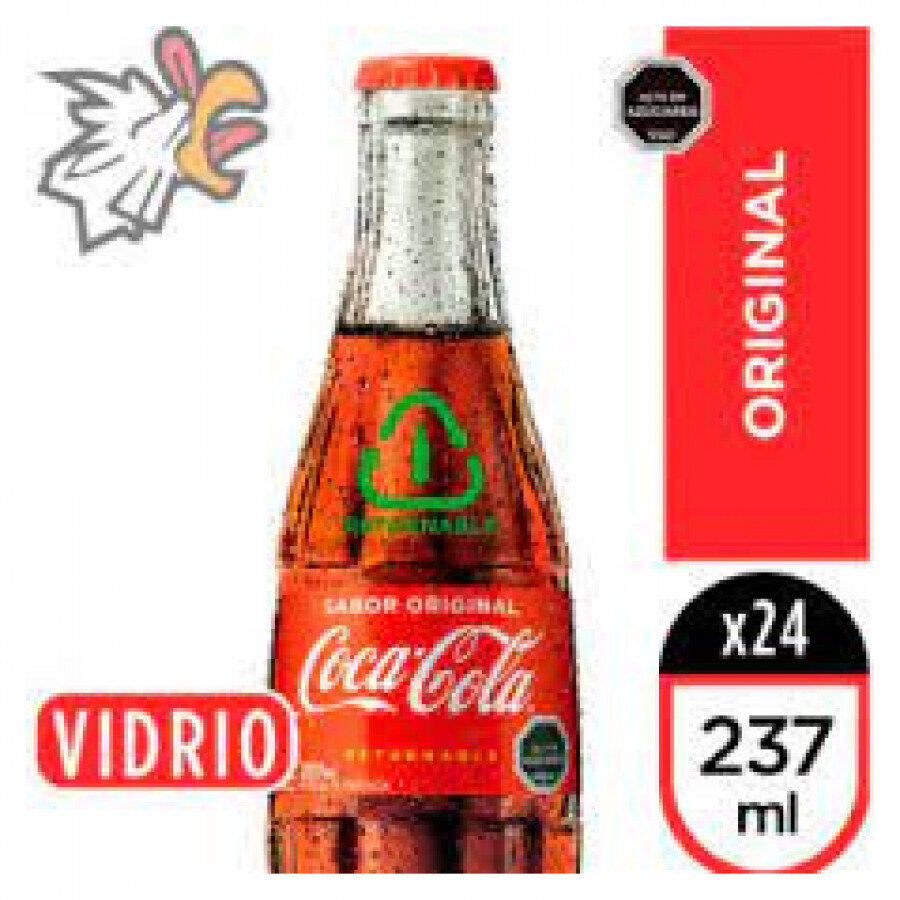 Coca cola 237 vidrio **