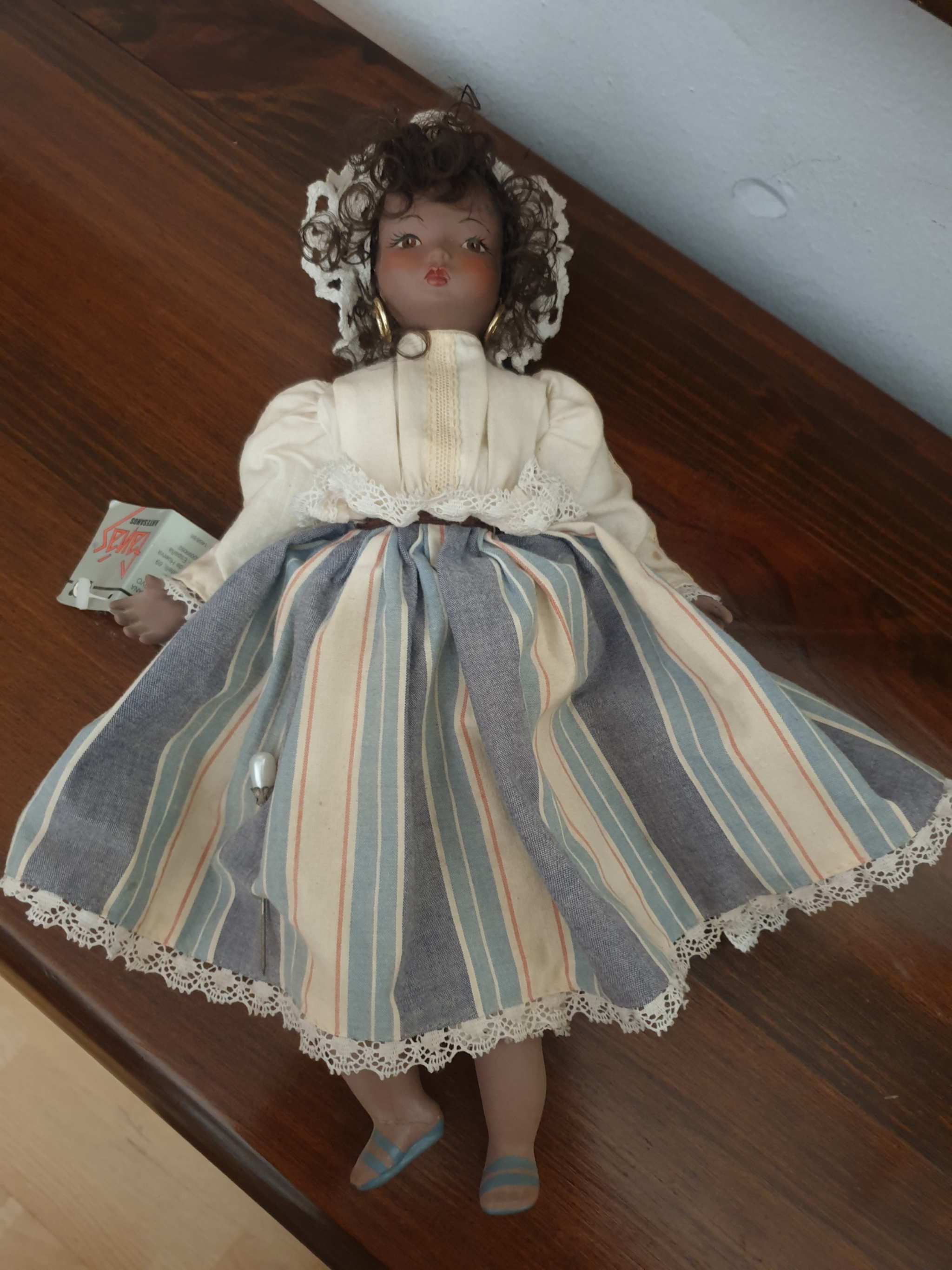 Muñeca de porcelana Fanas