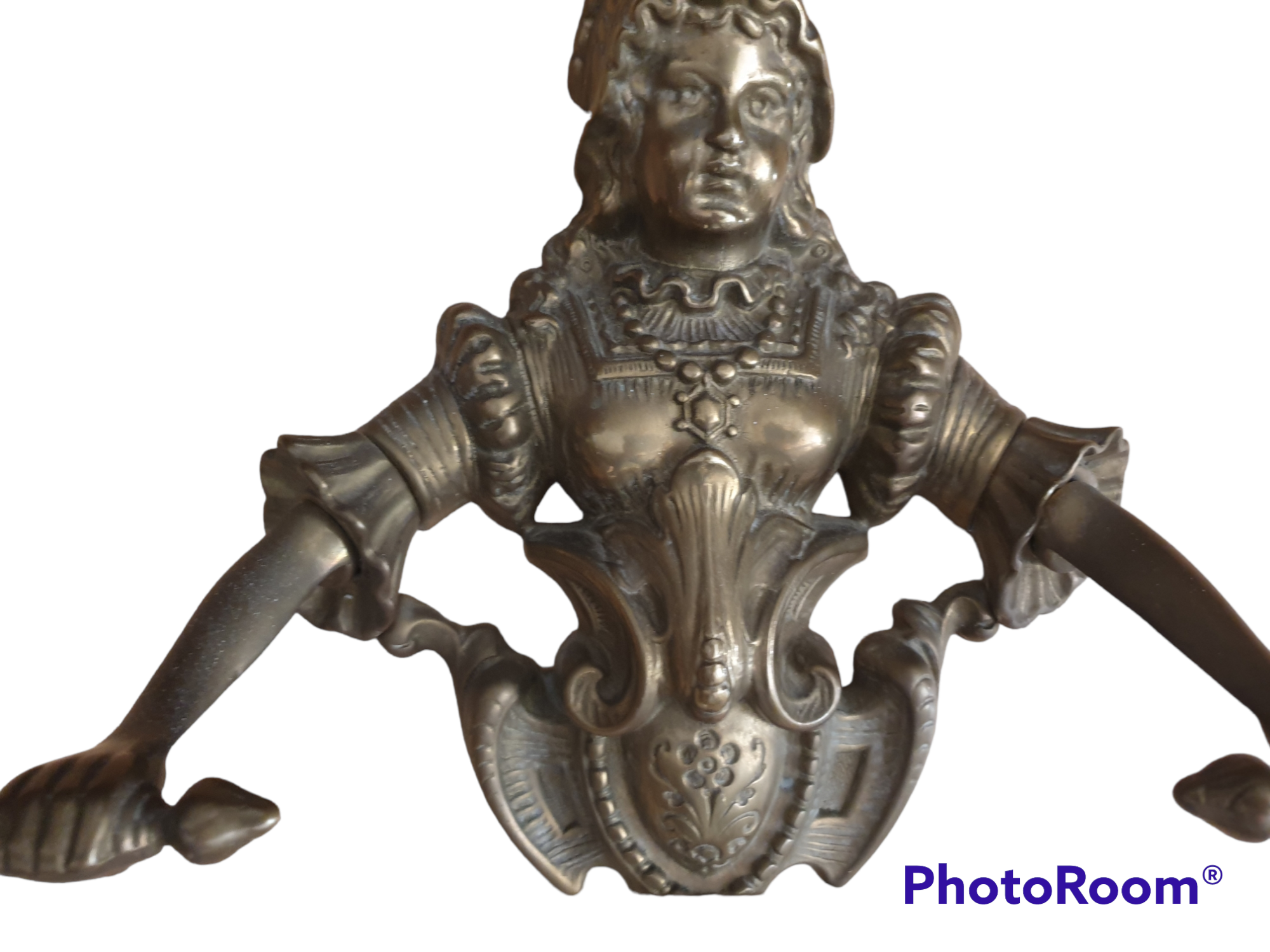 Sujeta toallas de bronce