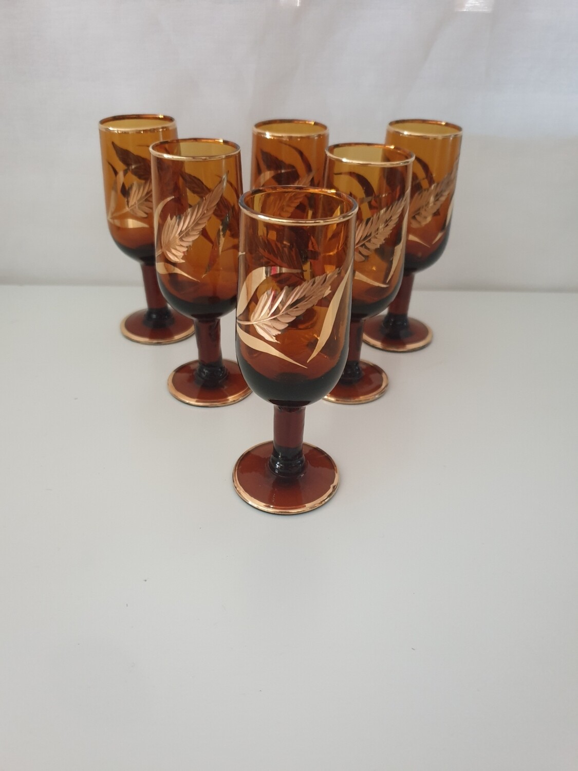 6 Copas de licor pequeñas