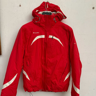 Chaqueta de esquí Columbia con capucha