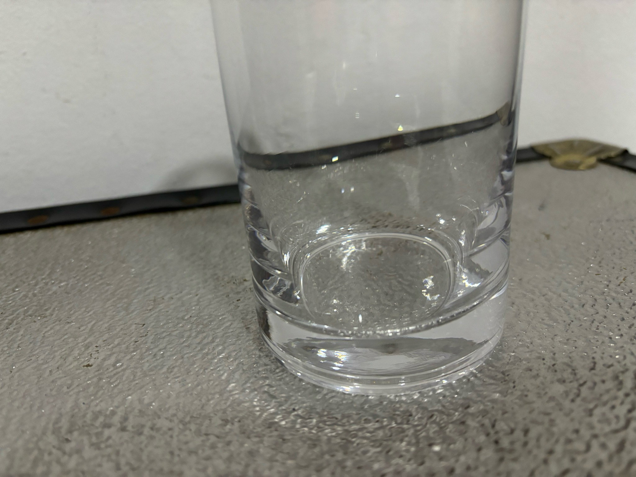 12 vasos de cristal fino,Bohemia