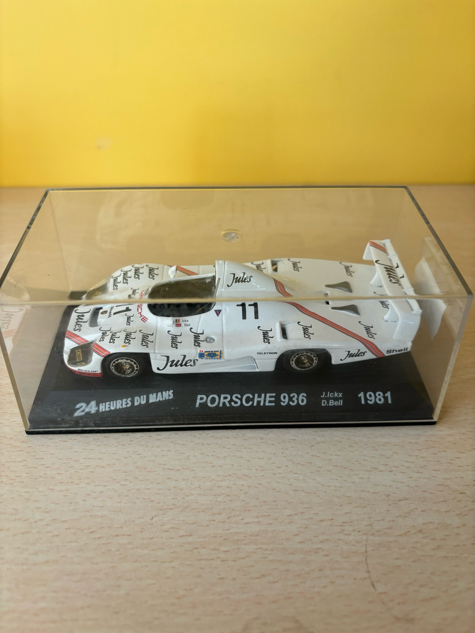 Miniatura Porsche 936 de 24 heures du mans de Le Mans