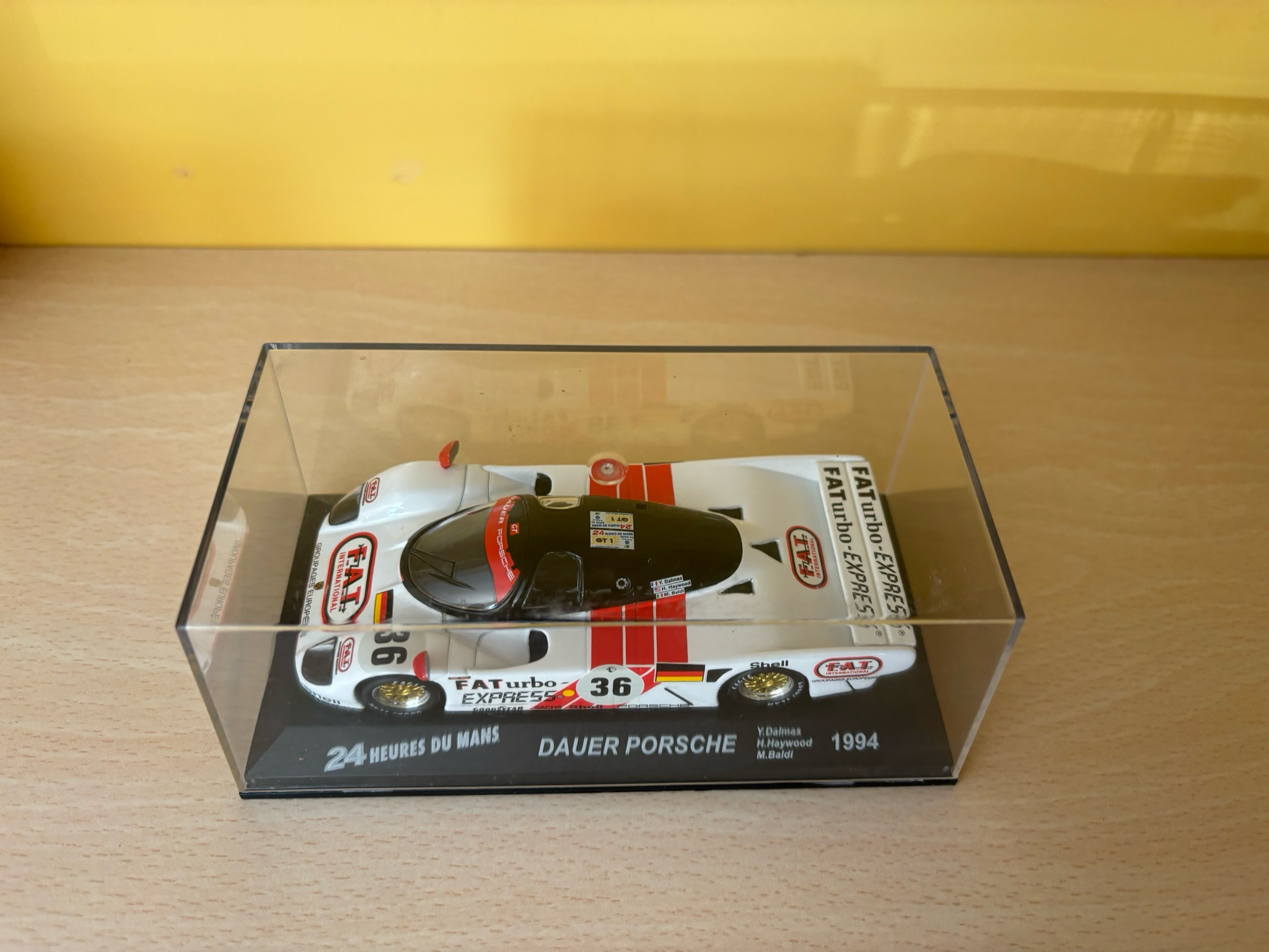 Miniatura Dauer Porsche de 24 heures du mans de Le Mans
