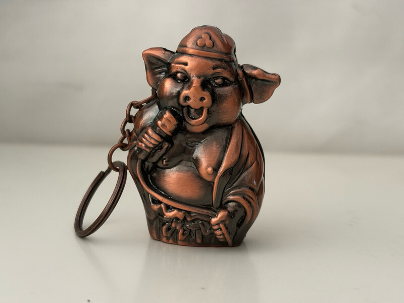 Llavero encendedor de metal, vintage