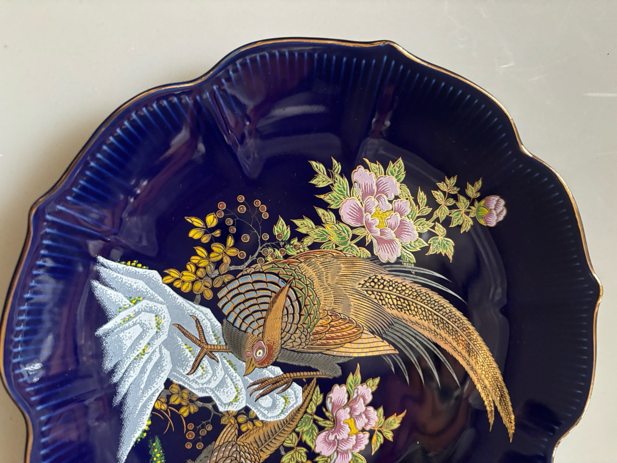 Plato decorativo oriental