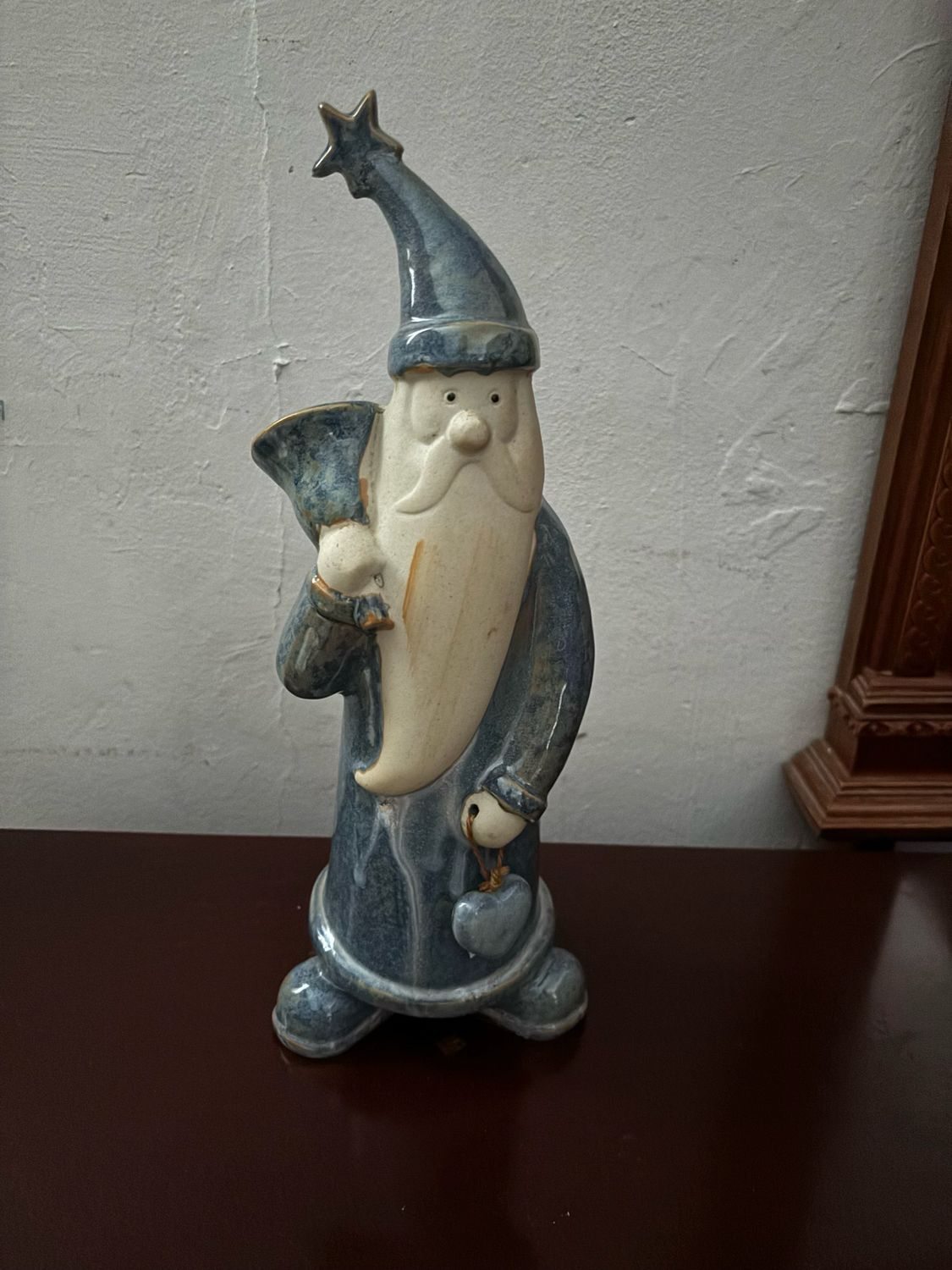 Papá Noel de cerámica