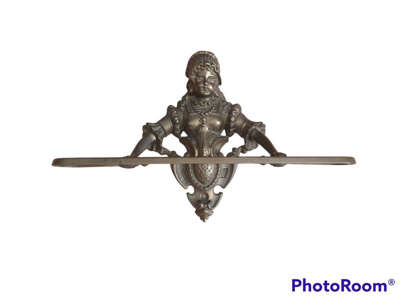 Sujeta toallas de bronce 