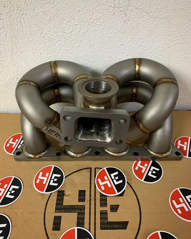 Coletor Turbo HEROS Serie B Ram Horn T3 V-Band