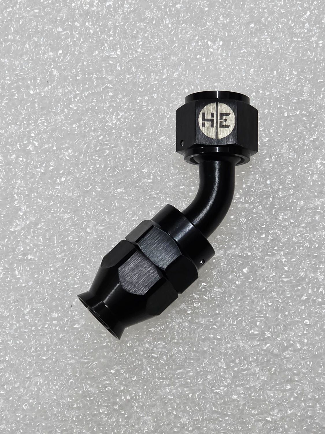 Adaptador AN8 45º Mangueira PTFE