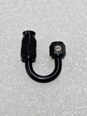 Adaptador AN6 180º Mangueira PTFE