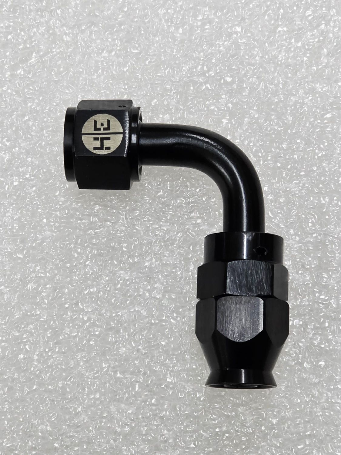 Adaptador AN8 90º Mangueira PTFE