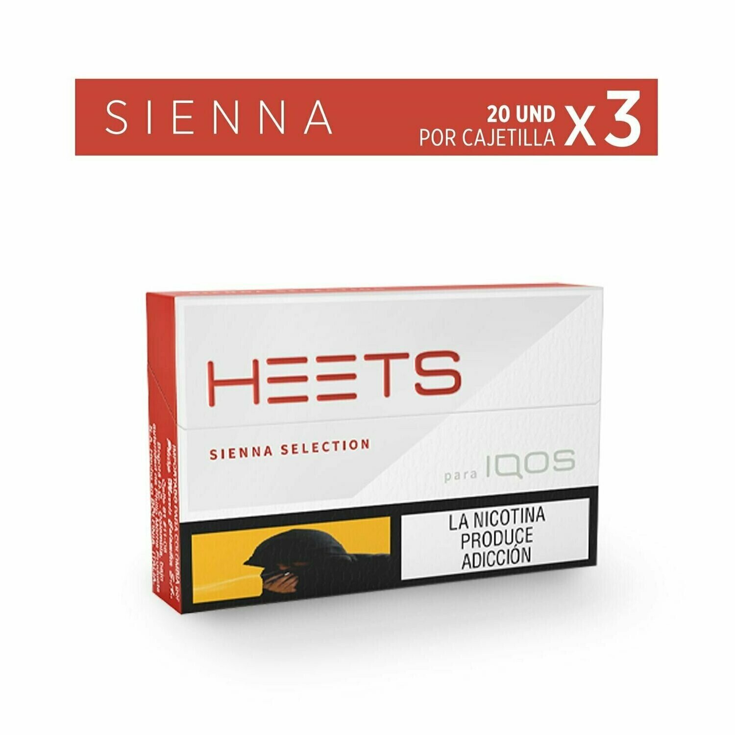 Heets sienna * 10 unidades