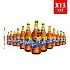AGUILA BOTELLA 1000ML X 13