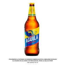 AGUILA BOTELLA 750ML X 8