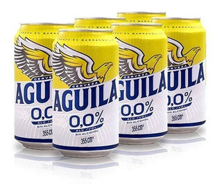 AGUILA CERO LATA 355ML X 12
