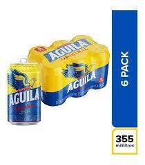 BANDEJA AGUILA LATA 355ML X 6